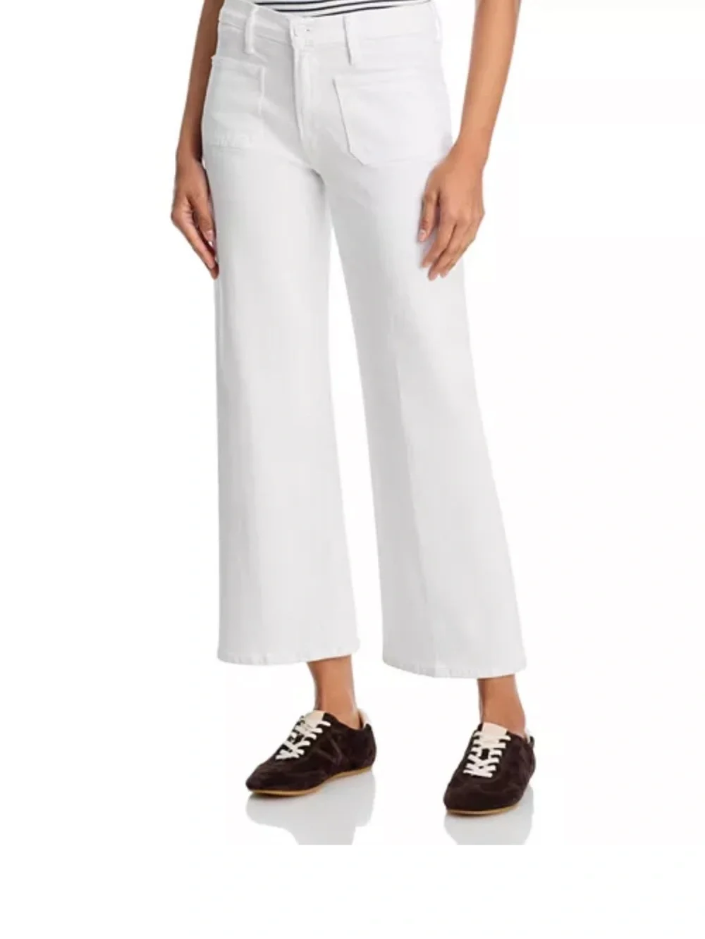 Maven High Rise Ankle Wide Leg Jeans in Totally In